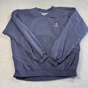 Sun Mountain Headwind Jacket Men XL Blue The Invitational Golf Pullover Windshir